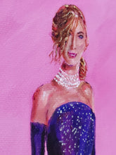 Load image into Gallery viewer, 'Sophisticated Woman in Black Formal Dress'