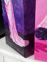 Load image into Gallery viewer, 'Sophisticated Woman in Pink Formal Dress'