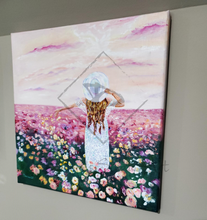 Load image into Gallery viewer, "Girl in the Flower Field" - PRINT