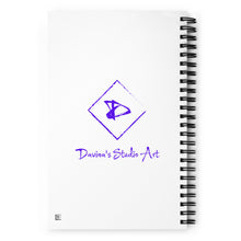 Load image into Gallery viewer, Girl and Horse Spiral notebook