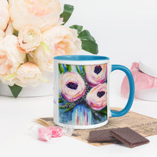 Load image into Gallery viewer, Ranunculus Mug with Color Inside