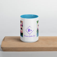 Load image into Gallery viewer, Ranunculus Mug with Color Inside