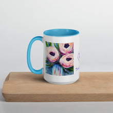 Load image into Gallery viewer, Ranunculus Mug with Color Inside