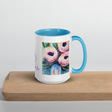 Load image into Gallery viewer, Ranunculus Mug with Color Inside