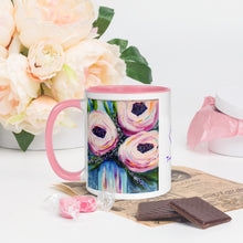 Load image into Gallery viewer, Ranunculus Mug with Color Inside