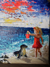 Load image into Gallery viewer, SOLD "Beach Babe" Original Art