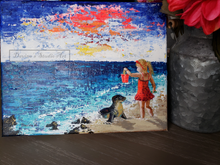 Load image into Gallery viewer, 'A Day at the Beach' Original Art (Custom Option)