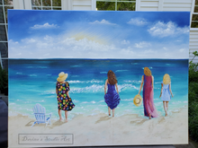 Load image into Gallery viewer, 'A Day at the Beach' Original Art (Custom Option)