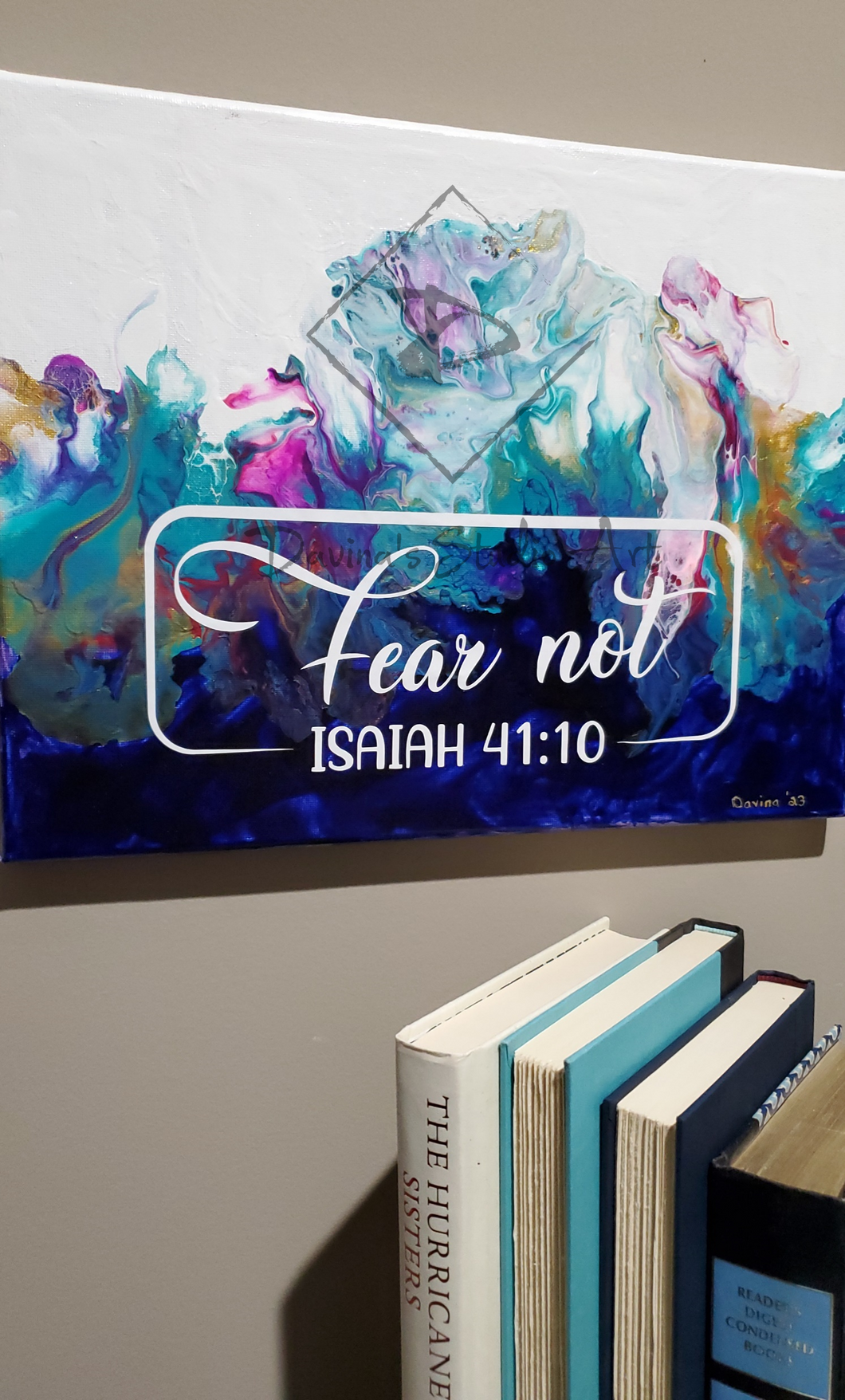 Paint Pour - Fear Not