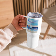 Load image into Gallery viewer, Ocean Travel mug with a handle
