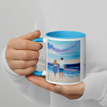 Load image into Gallery viewer, Ocean Mug with Color Inside
