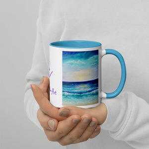 Sunrise Mug with Color Inside