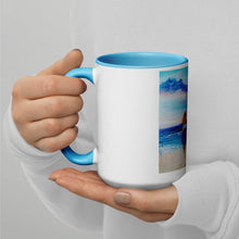 Load image into Gallery viewer, Ocean Mug with Color Inside
