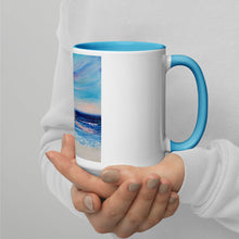 Load image into Gallery viewer, Ocean Mug with Color Inside
