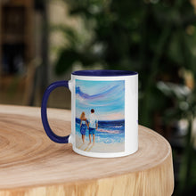 Load image into Gallery viewer, Ocean Mug with Color Inside
