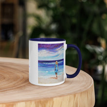 Load image into Gallery viewer, Ocean Mug with Color Inside
