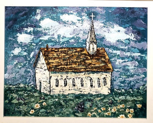 SOLD 'Old Church' Painting