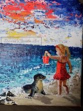 Load image into Gallery viewer, SOLD &quot;Beach Babe&quot; Original Art
