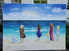 Load image into Gallery viewer, &#39;A Day at the Beach&#39; Original Art (Custom Option)
