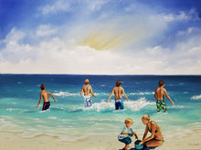 Load image into Gallery viewer, &#39;A Day at the Beach&#39; Original Art (Custom Option)
